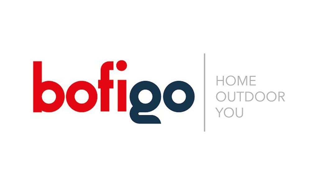 A logo of bofigo, home to outdoor you.